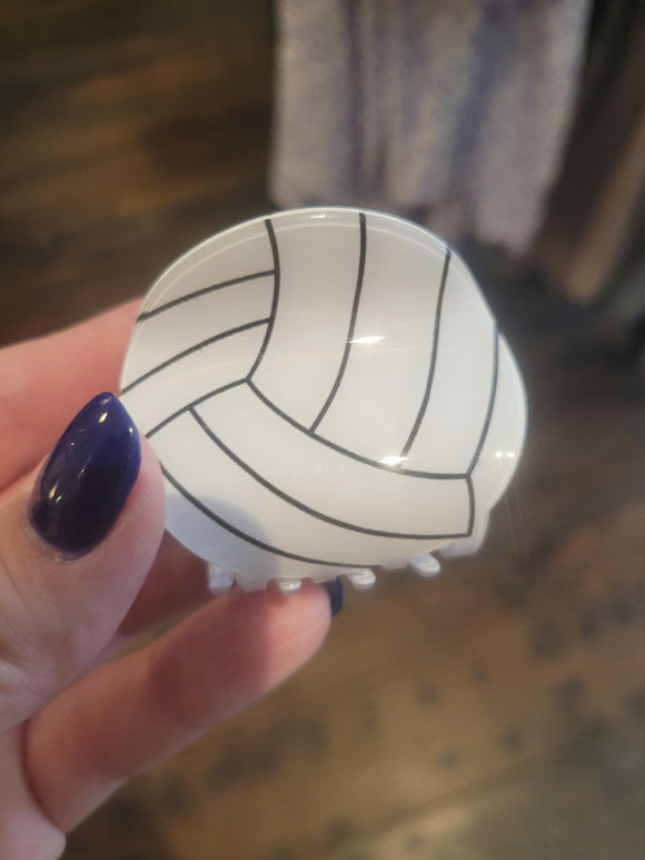 Volleyball Hair Clip