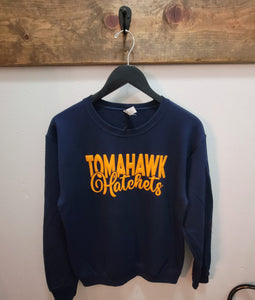 "Tomahawk Hatchets" Magic Puff Graphic Sweatshirt