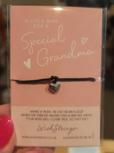 "Special Grandma" Bracelet - Wish Strings