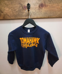 Youth "Tomahawk Hatchets" Magic Puff Graphic Sweatshirt