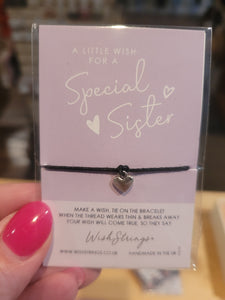 "Special Sister" Bracelet - Wish Strings