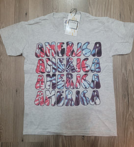 Youth America Tie Dye Graphic Tee