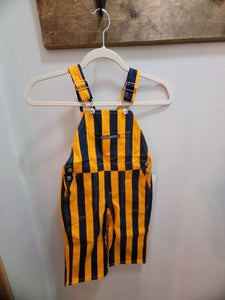 Toddler Game Bibs - Navy/Gold