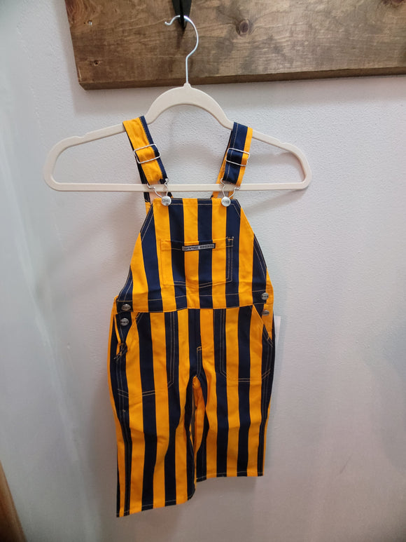 Toddler Game Bibs - Navy/Gold