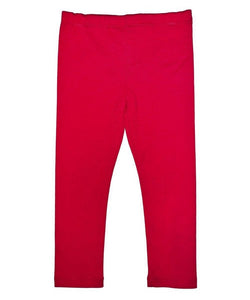 Girl's Red Uniform Leggings