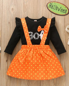 Baby Girl Halloween 2 Pc Set