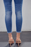 KanCan High-Rise Distressed Ankle Skinny Jeans
