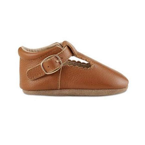Baby Mary Jane Brown Moccasins