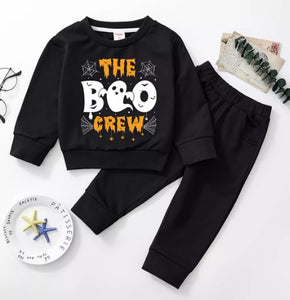 Toddler "Boo Crew" Crewneck & Joggers