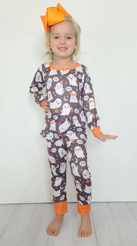 Kid's Ghost Pajama Set