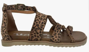 Leopard Ankle Sandal