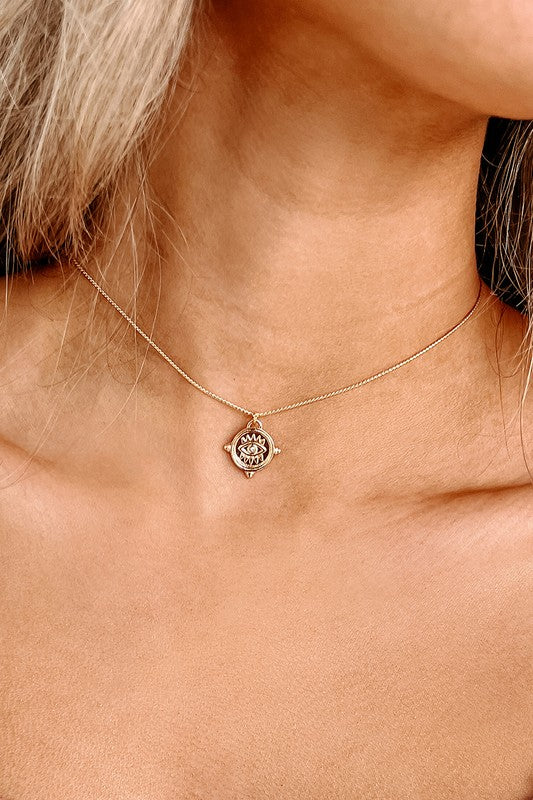 Mini Eye Pendant Necklace