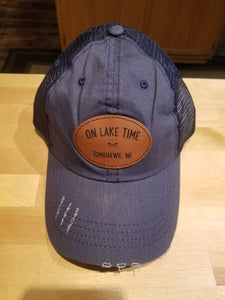 "On Lake Time" Tomahawk, WI Trucker Hat