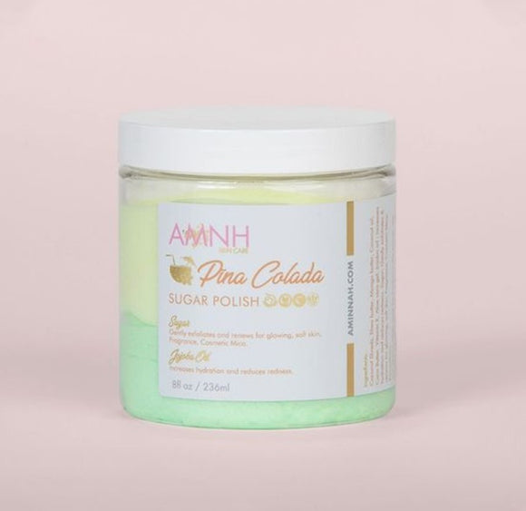 Pina Colada Whipped Sugar Scrub - Amnnah Skin Care