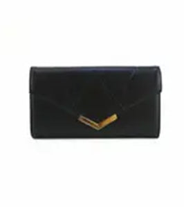 Arrow Point Purse - Black