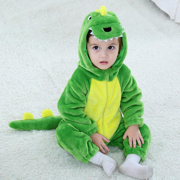 Green Dinosaur Baby Costume